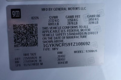 2026 Cadillac XT5 Premium Luxury