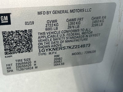 2019 Cadillac XT5 Premium Luxury FWD