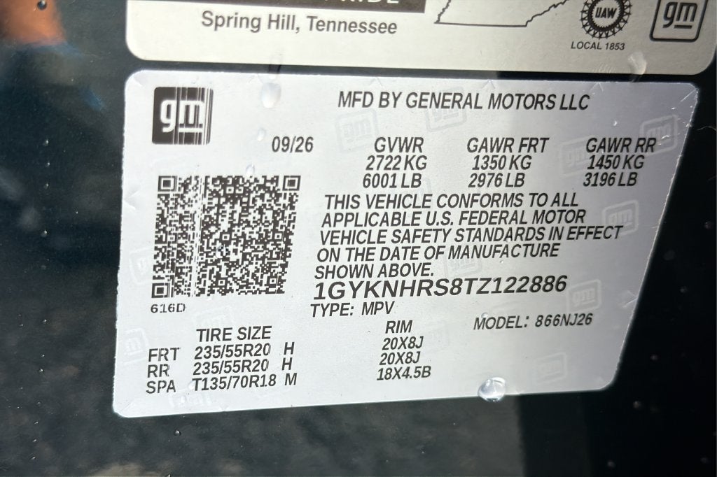 2026 Cadillac XT5 Sport