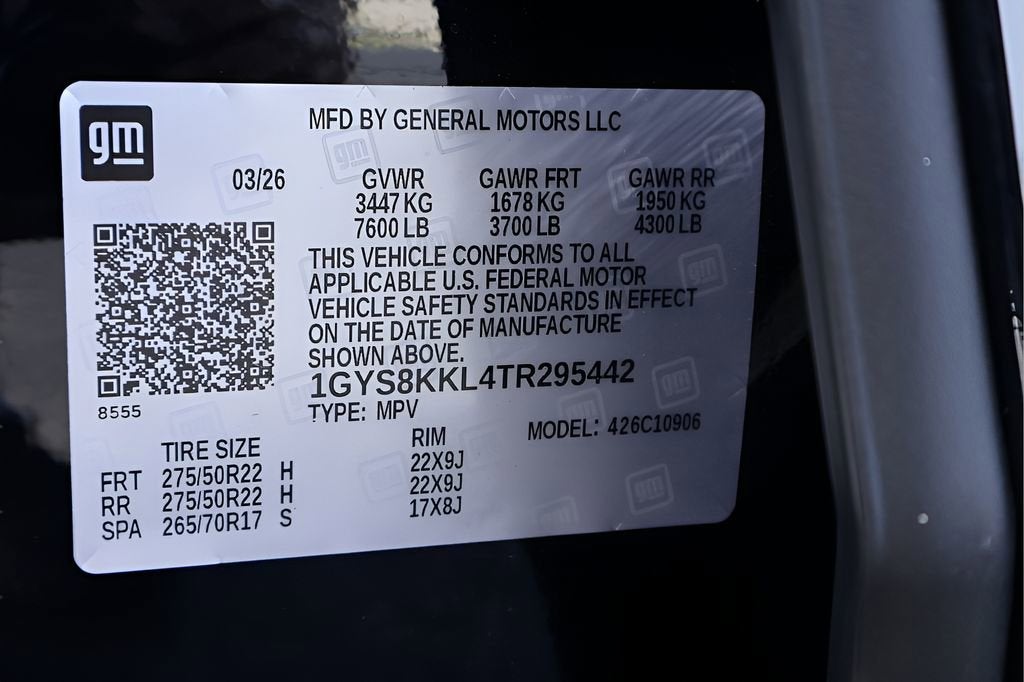 2026 Cadillac Escalade ESV Luxury