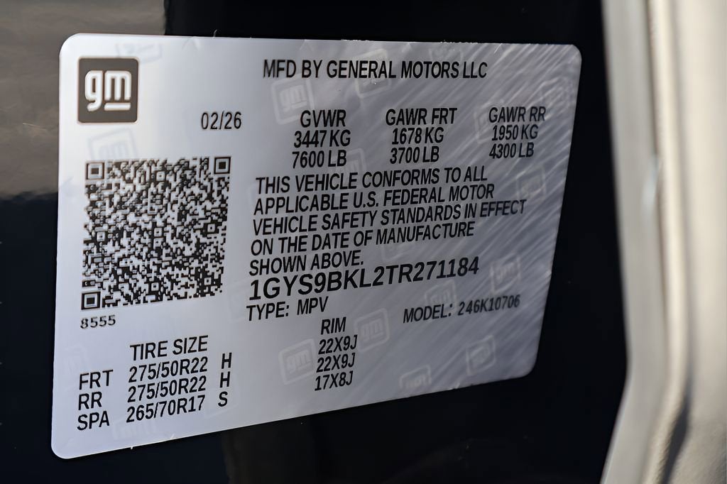 2026 Cadillac Escalade Luxury