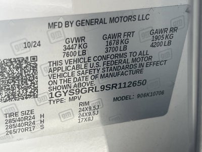 2025 Cadillac Escalade Sport Platinum