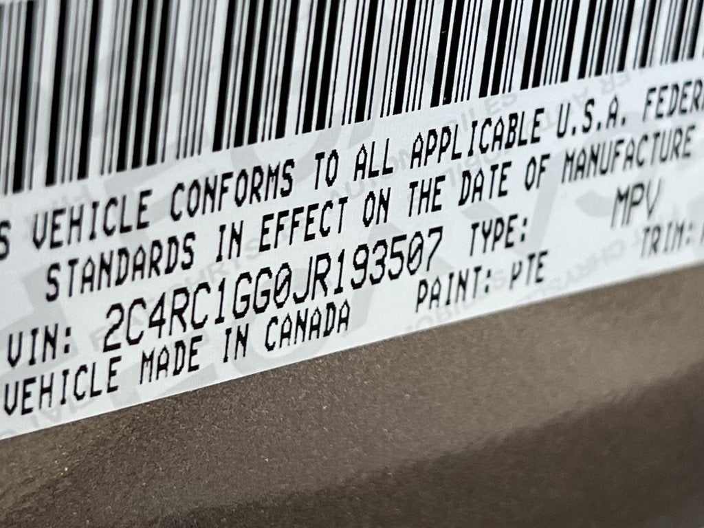 2018 Chrysler Pacifica Limited