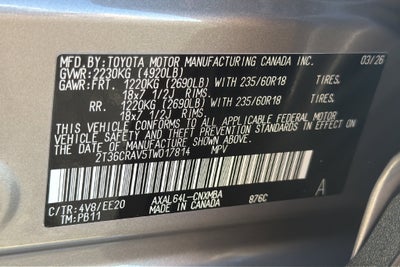 2026 Toyota RAV4 LE