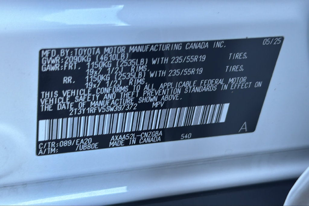 2025 Toyota RAV4 Limited