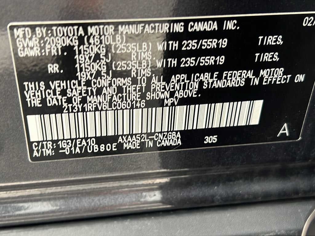 2020 Toyota RAV4 Limited