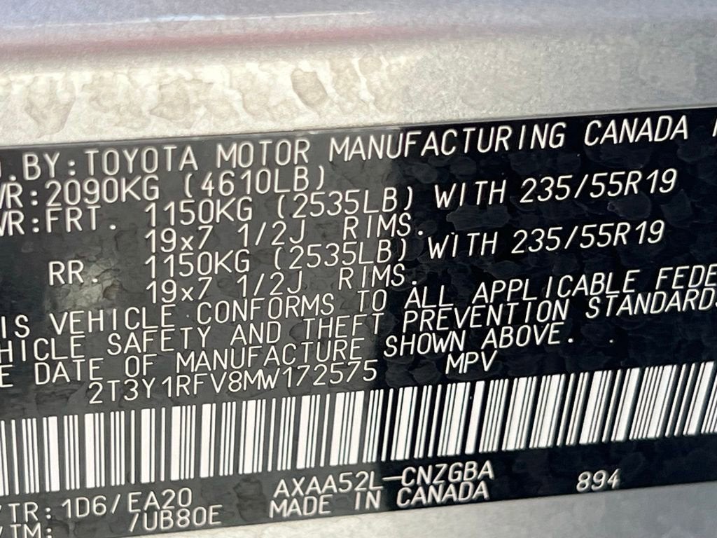 2021 Toyota RAV4 Limited