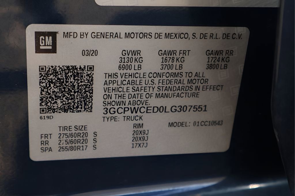 2020 Chevrolet Silverado 1500 LT