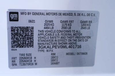 2021 GMC Terrain SLT