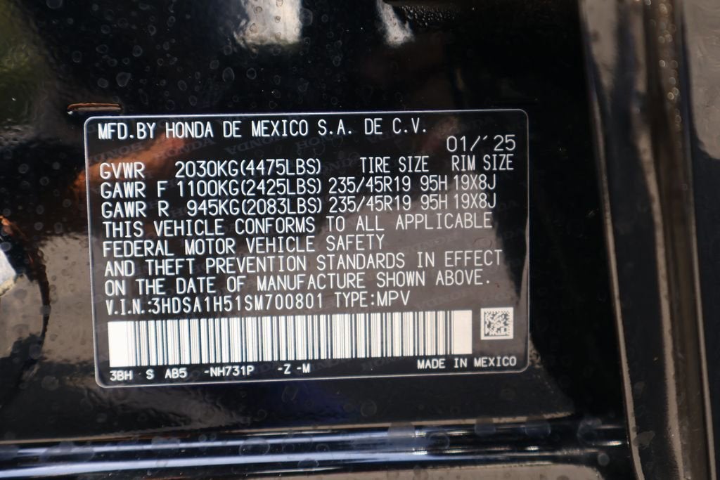 2025 Acura ADX w/A-Spec Package