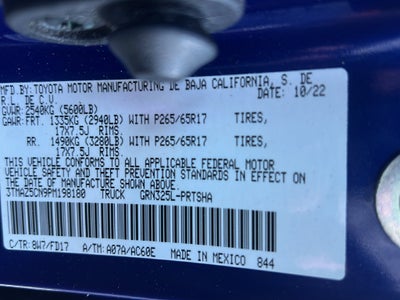 2023 Toyota Tacoma 2WD SR5