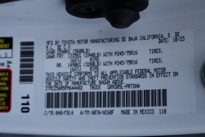 2023 Toyota Tacoma 4WD SR