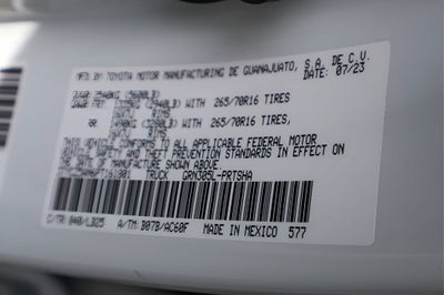 2023 Toyota Tacoma 4WD SR