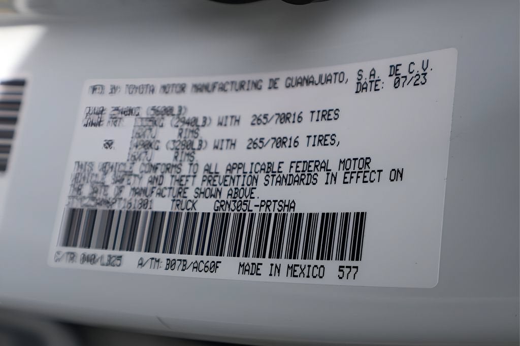 2023 Toyota Tacoma 4WD SR