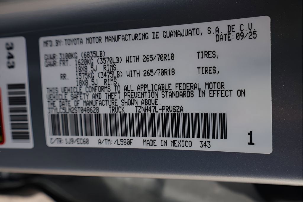 2025 Toyota Tacoma 4WD TRD Sport Hybrid