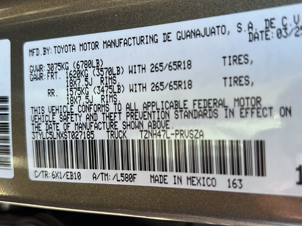 2025 Toyota Tacoma 4WD TRD Sport Hybrid