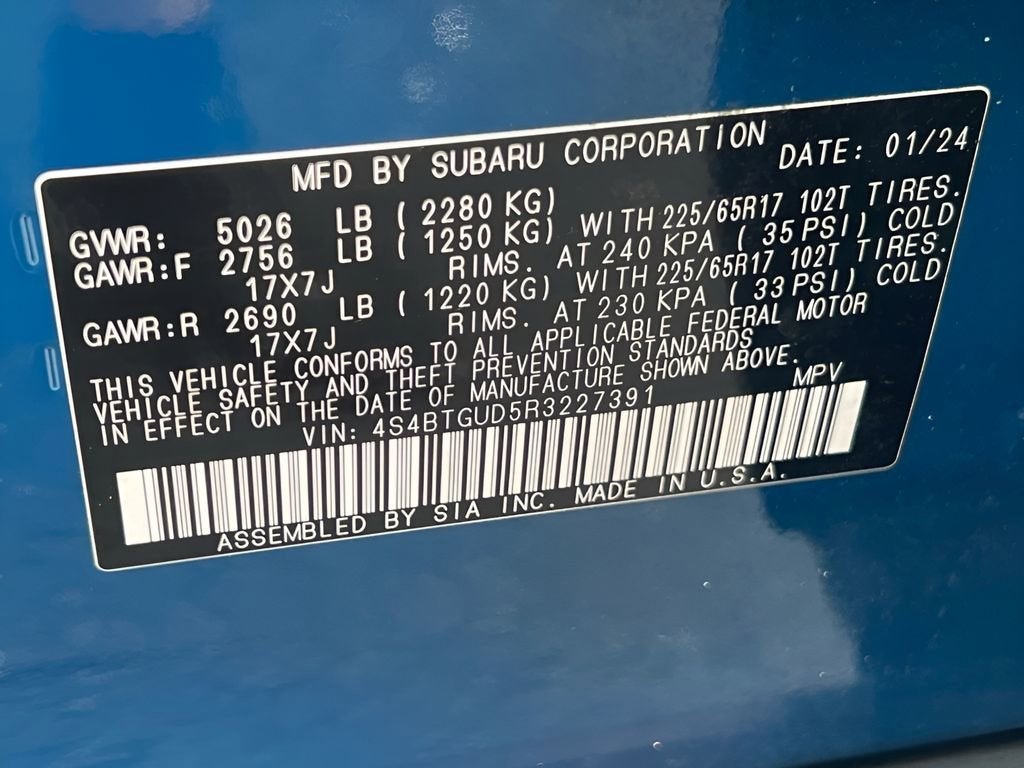 2024 Subaru Outback Wilderness
