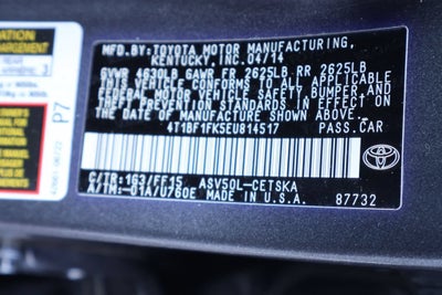 2014 Toyota Camry L