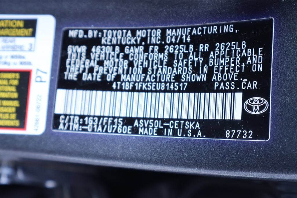 2014 Toyota Camry L