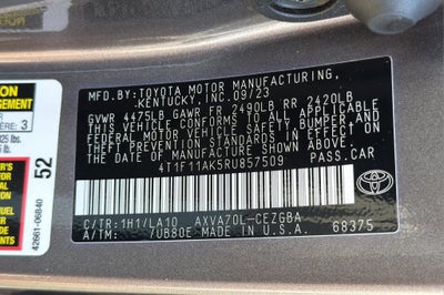 2024 Toyota Camry XLE