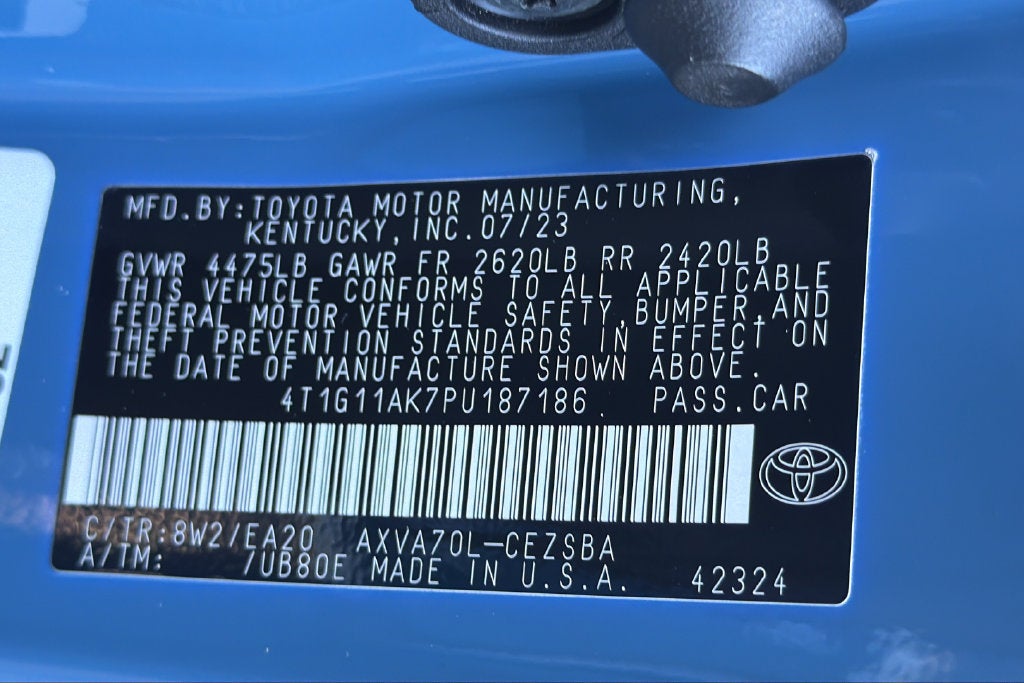 2023 Toyota Camry SE