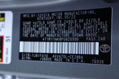 2023 Toyota Camry LE