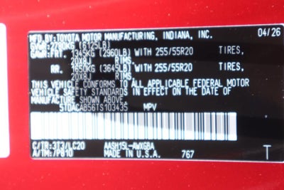 2026 Toyota Grand Highlander Hybrid LE