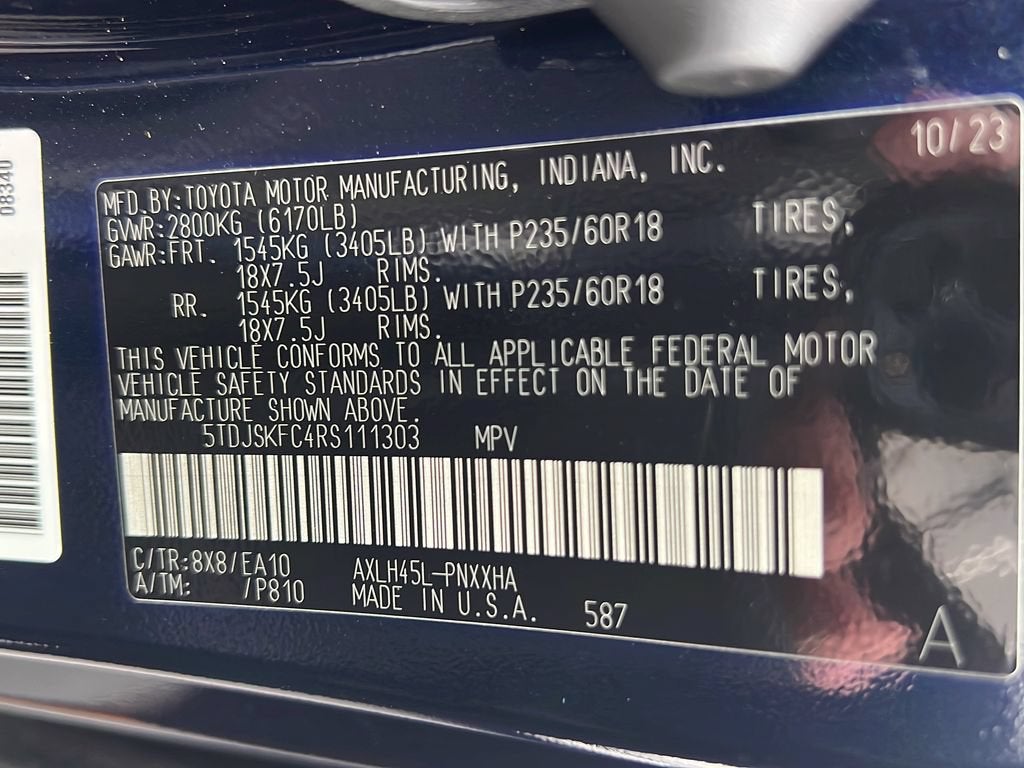 2024 Toyota Sienna XLE