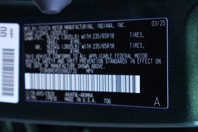 2025 Toyota Highlander Hybrid XLE