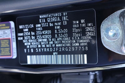 2024 Kia Sorento X-Line SX
