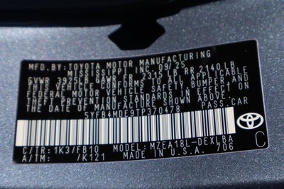 2026 Toyota Corolla LE