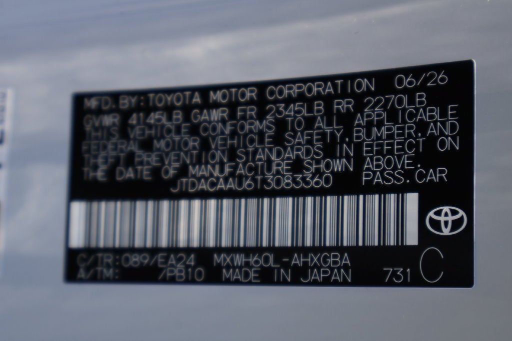 2026 Toyota Prius LE