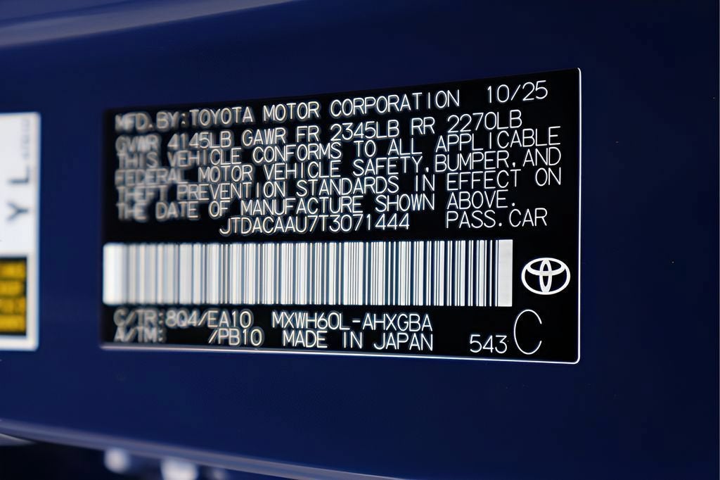 2026 Toyota Prius LE