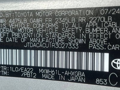2024 Toyota Prius Prime SE