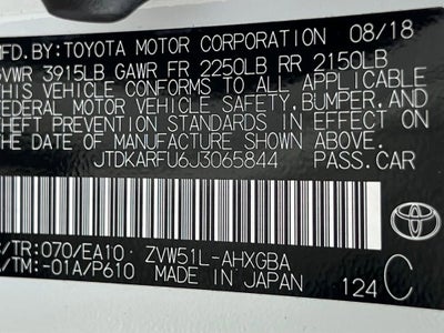 2018 Toyota Prius Two