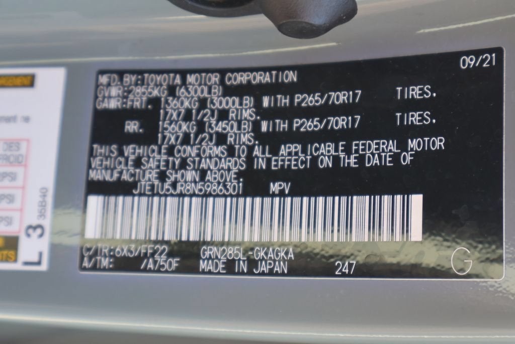2022 Toyota 4Runner Trail Special Edition