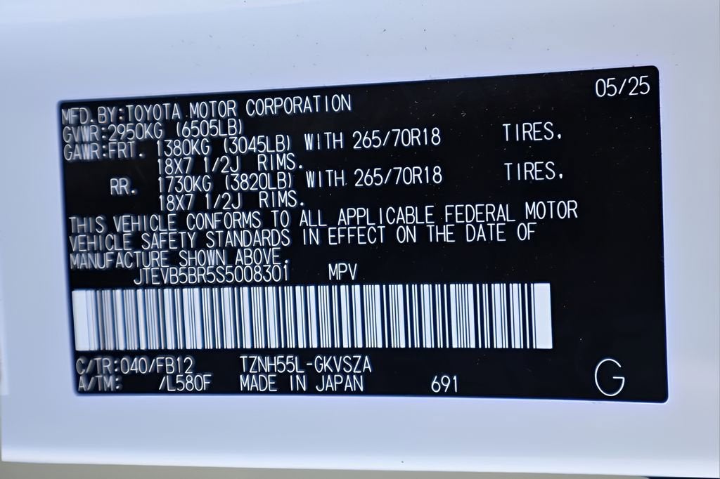 2025 Toyota 4Runner Hybrid TRD Off Road