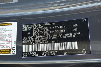 2026 Toyota 4Runner Hybrid TRD Off Road