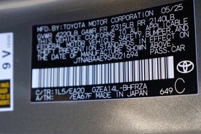 2025 Toyota GR Corolla Core