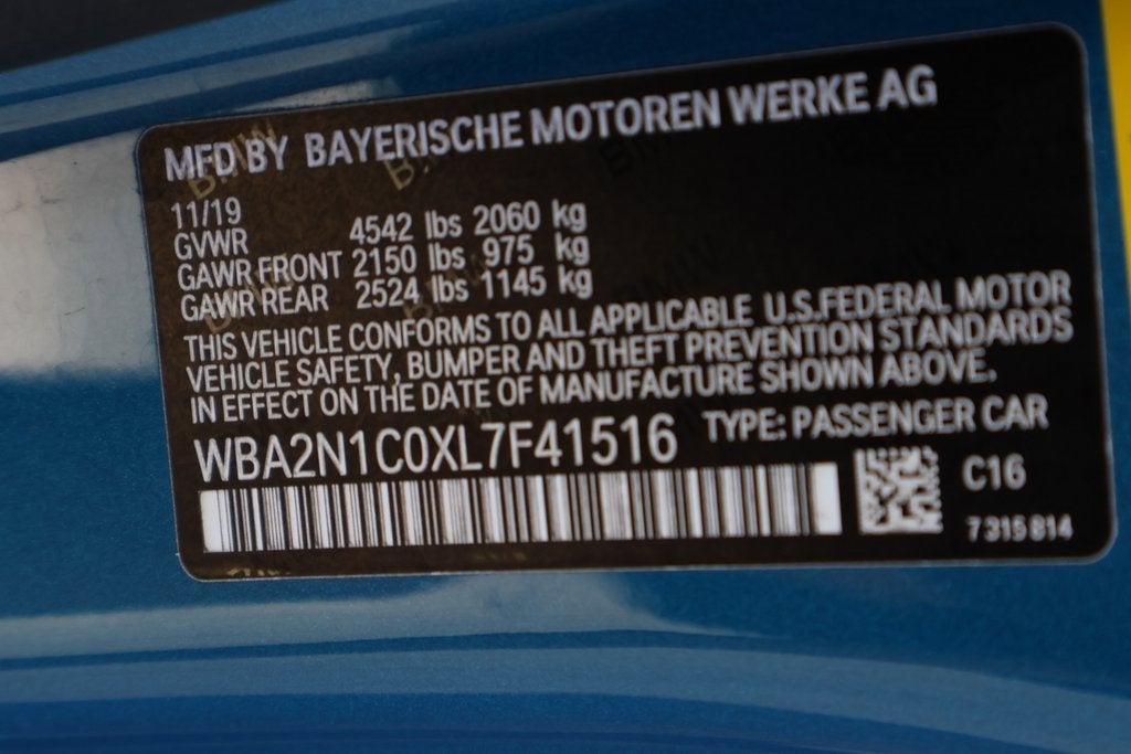 2020 BMW 2 Series M240i